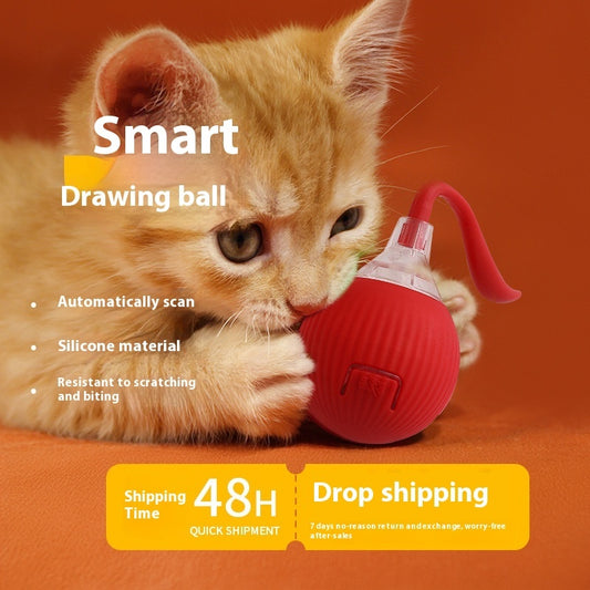 Akıllı Kedi Oyun Topu - Otomatik Hareket Eden